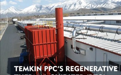 Temkin PPC’s Regenerative Thermal Oxidizer (RTO)