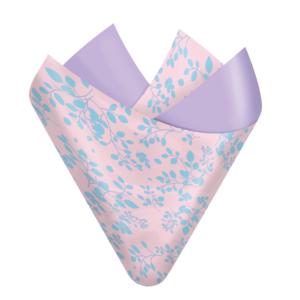 Spring Fling Light Pink Lavender Flip Sheet
