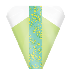 Spring Fling Green Teal Sleeve