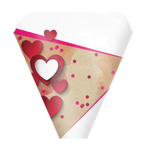 Confetti Hearts Sleeve