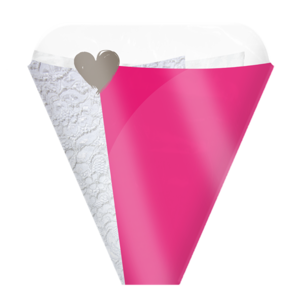 Wrapped In Love Hot Pink Sleeve