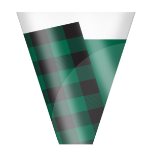 Buffalo Plaid Green Sleeve