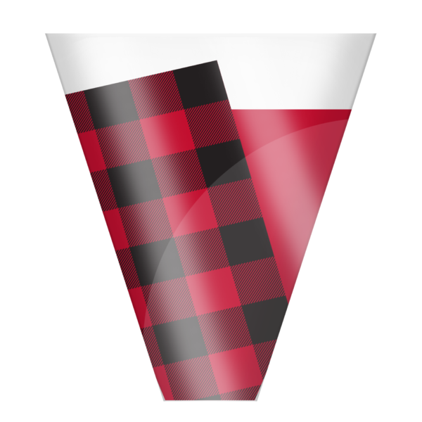 Buffalo Plaid Red Sleeve
