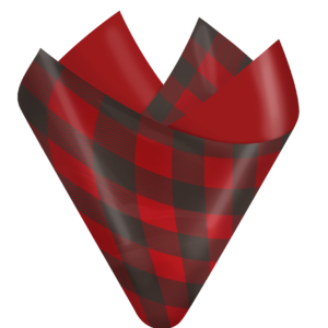 Buffalo Plaid Red/Black Flip Sheet