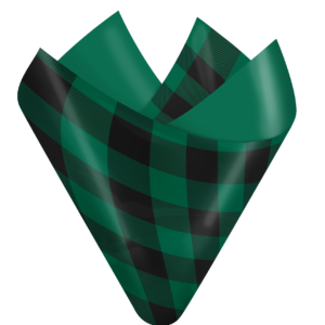 Buffalo Plaid Green Flip Sheet
