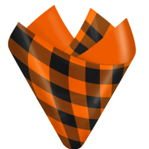 Buffalo Plaid Orange Sheet