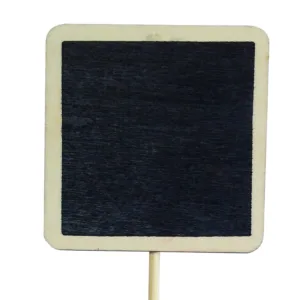 Chalkboard Natural Square Pick