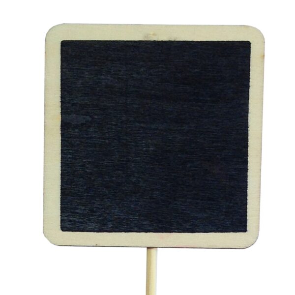 Chalkboard Natural Square Pick