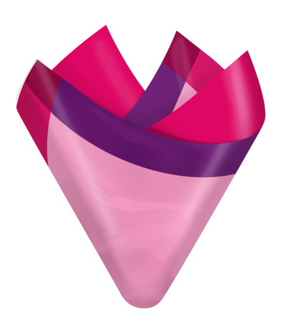 Color Splash Pink Flip Sheet