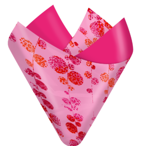 Dandelion  Pink/Orange Flip Sheet
