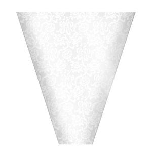Damask White Sleeve