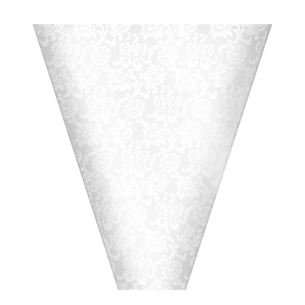 Damask White Sleeve