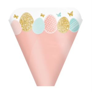 Egg Hunt Peach Sleeve