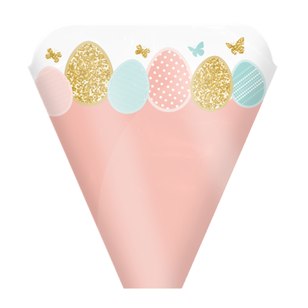 Egg Hunt Peach Sleeve