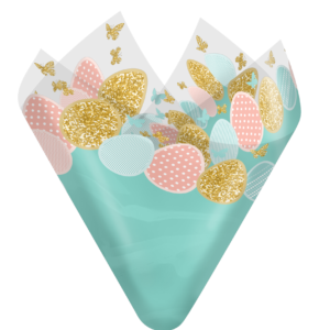 Egg Hunt Teal Flip Sheet