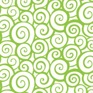 Euro Swirl Lime Green