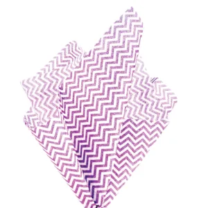 Home Decor Chevron White On Purple Texture Insert