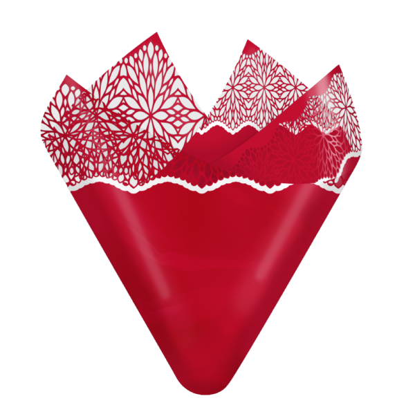 Blossomy Red Sheet