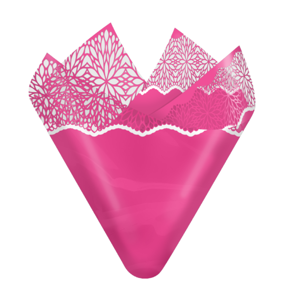 Blossomy Hot Pink Sheet