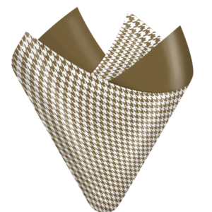 Houndstooth Gold Flip Sheet