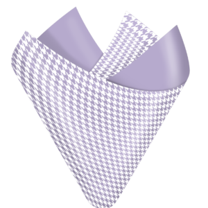 Houndstooth Lavender Flip Sheet