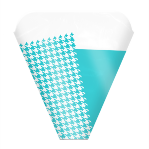 Houndstooth Teal Sleeve