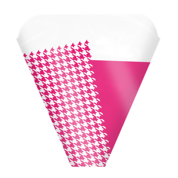 Houndstooth Hot Pink Sleeve