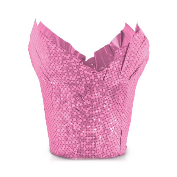 Glisten Pink Pot Cover
