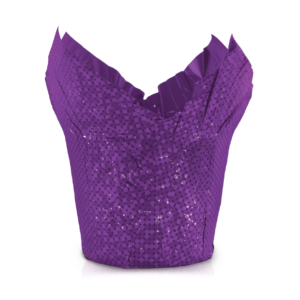 Glisten Purple Pot Cover