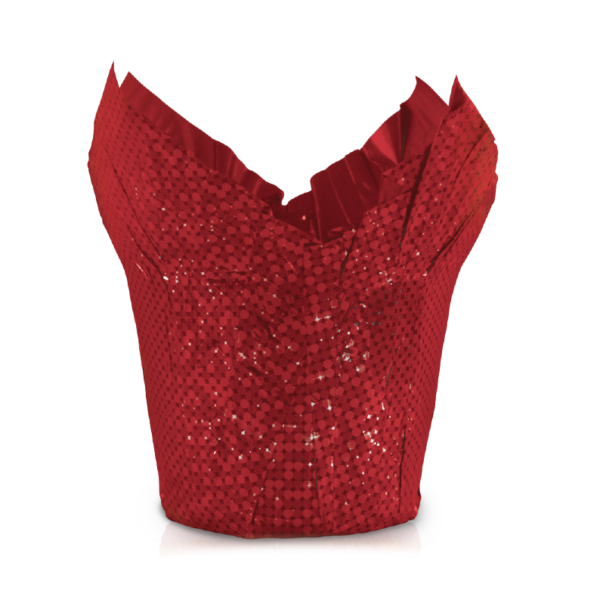 Glisten Red Pot Cover