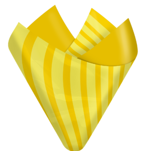 Parlor Stripes Yellow Flip Sheet