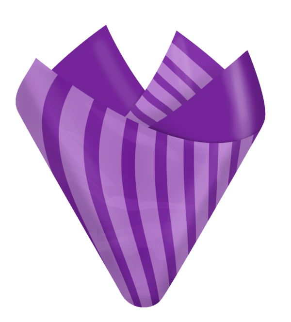 Parlor Stripes Purple Flip Sheet