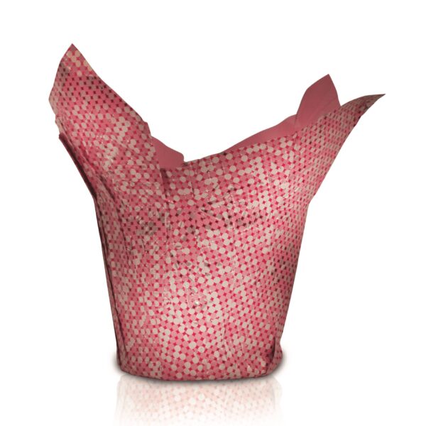 Glisten Pink Metallic Pot Cover