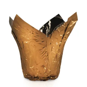 Gold Metallic Pot Cover