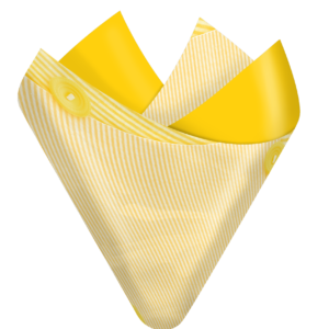 Seersucker Yellow Flip Sheet