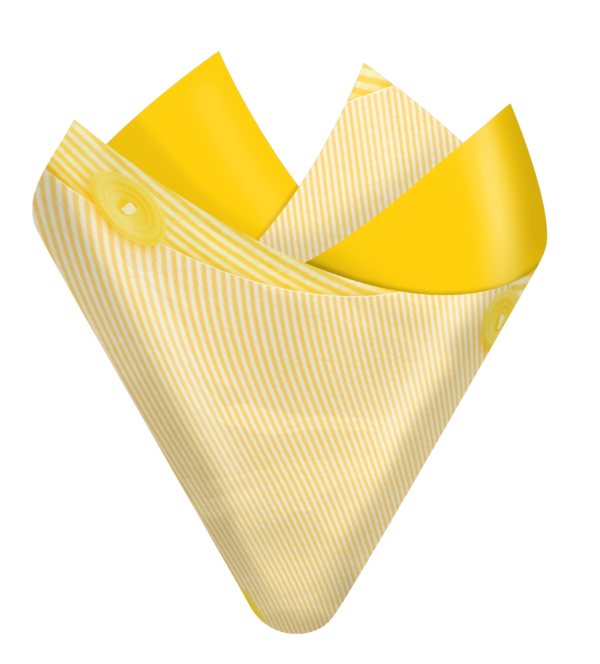 Seersucker Yellow Flip Sheet