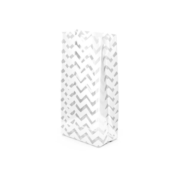 Wide Chevron White