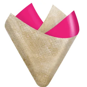 Jute Hot Pink Flip Sheet