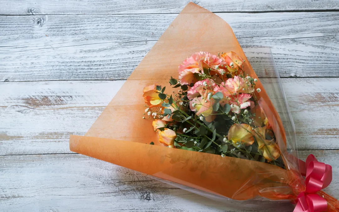 The Right Flower Wrapping Paper Could Increase Your Sales
